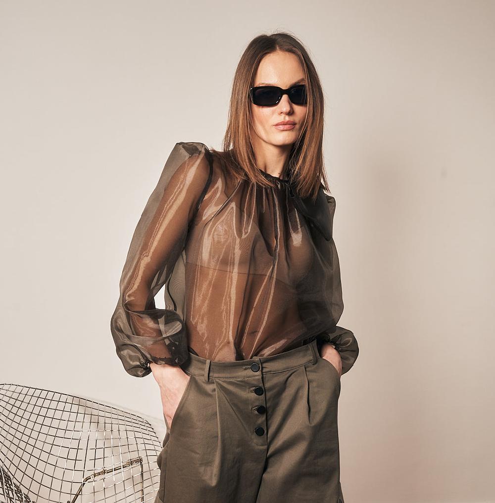 Parisienne Et Alors Blouse Gros Noeud SORBONNE