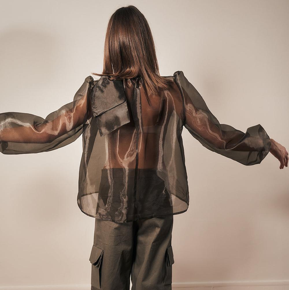 Parisienne Et Alors Blouse Gros Noeud SORBONNE