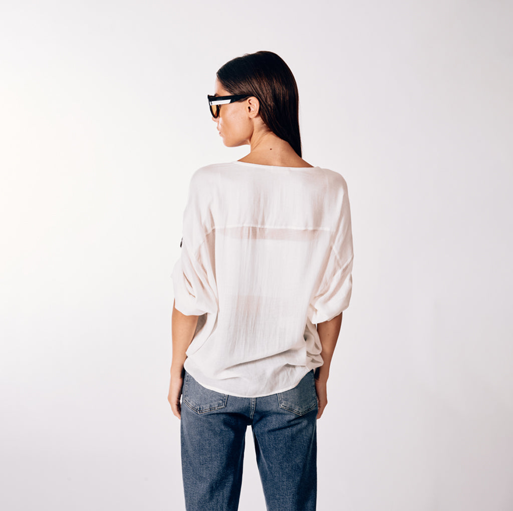 Parisienne Et Alors Blouse ROISSYS Ecru