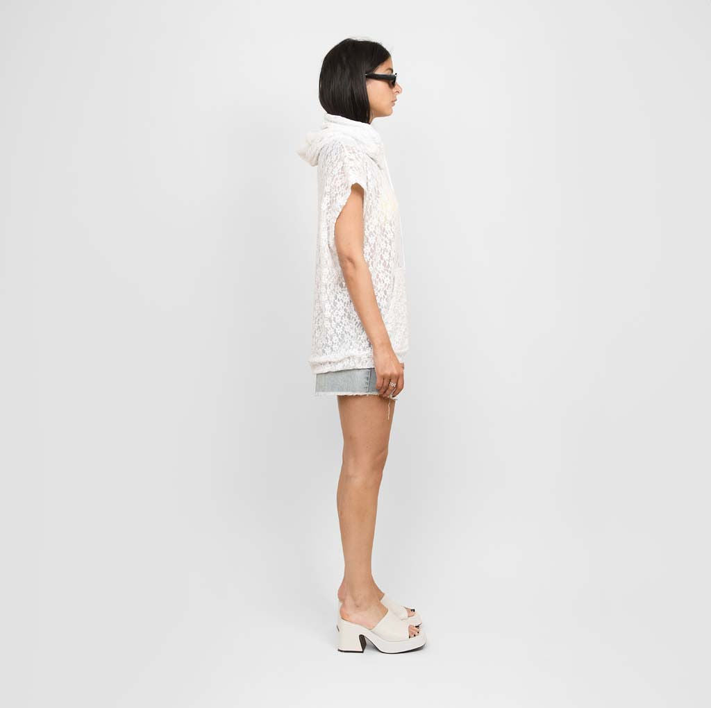 Parisienne Et Alors Hoodie GLAIEULS Blanc