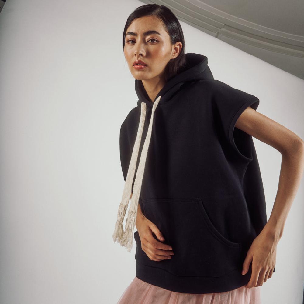 Parisienne Et Alors Hoodie MARIOTTE Noir