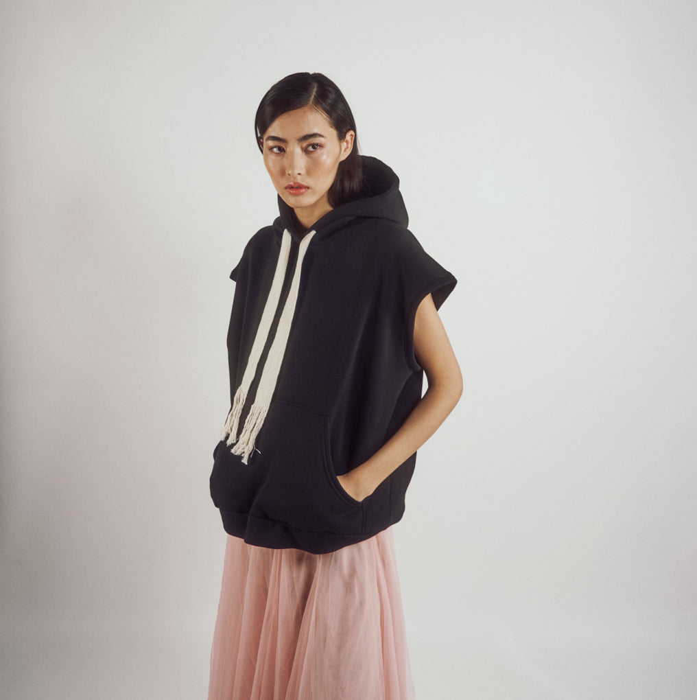 parisienne et alors Hoodie MARIOTTE Noir