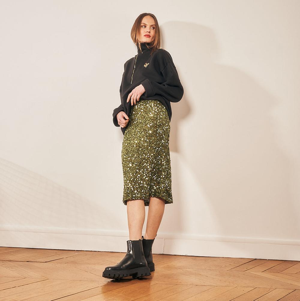 Parisienne Et Alors Jupe En Paillettes NEVA