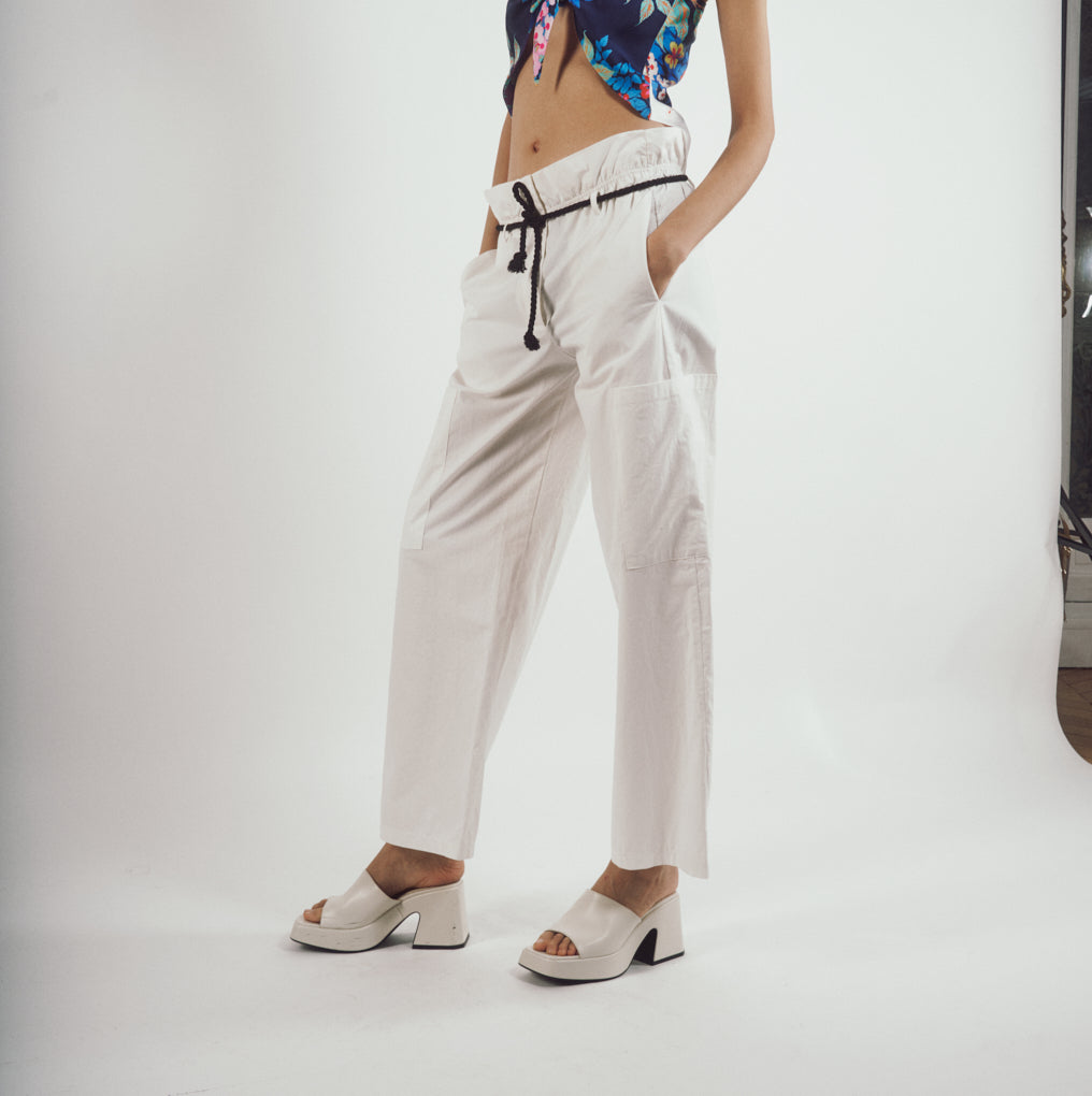 Parisienne Et Alors Pantalon GRACIEUSE Blanc