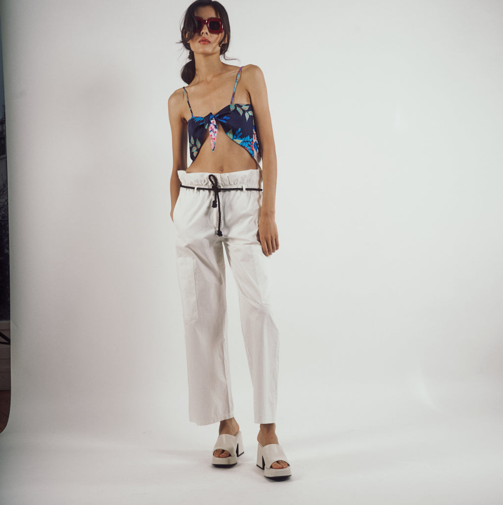 parisienne et alors Pantalon GRACIEUSE Blanc