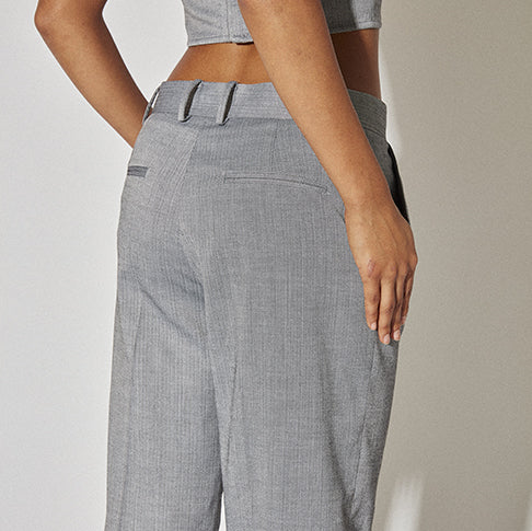 Parisienne Et Alors Pantalon JONGKIND Gris