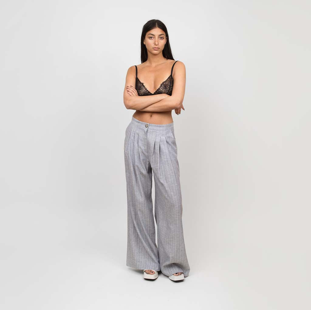 Parisienne Et Alors Pantalon REIN Ciel