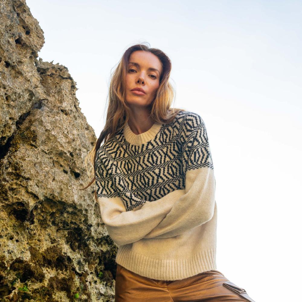 parisienne et alors Pull BOERS Crème / Cream