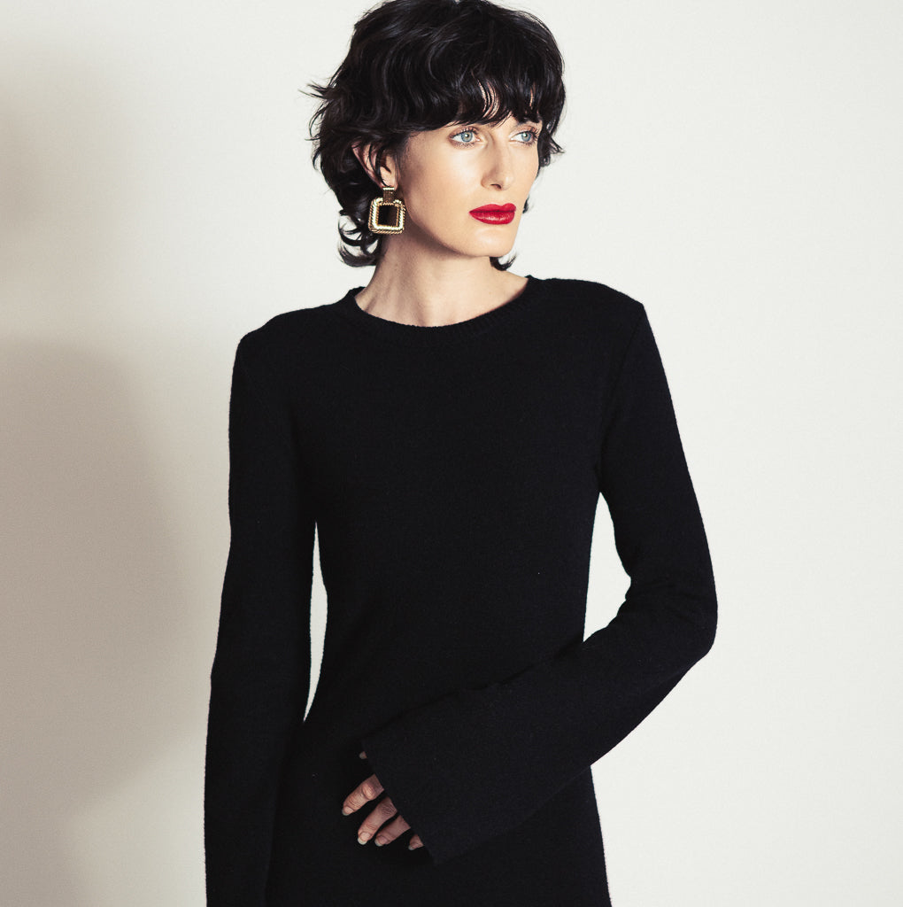 Parisienne Et Alors PULL COEUR CARINO Noir