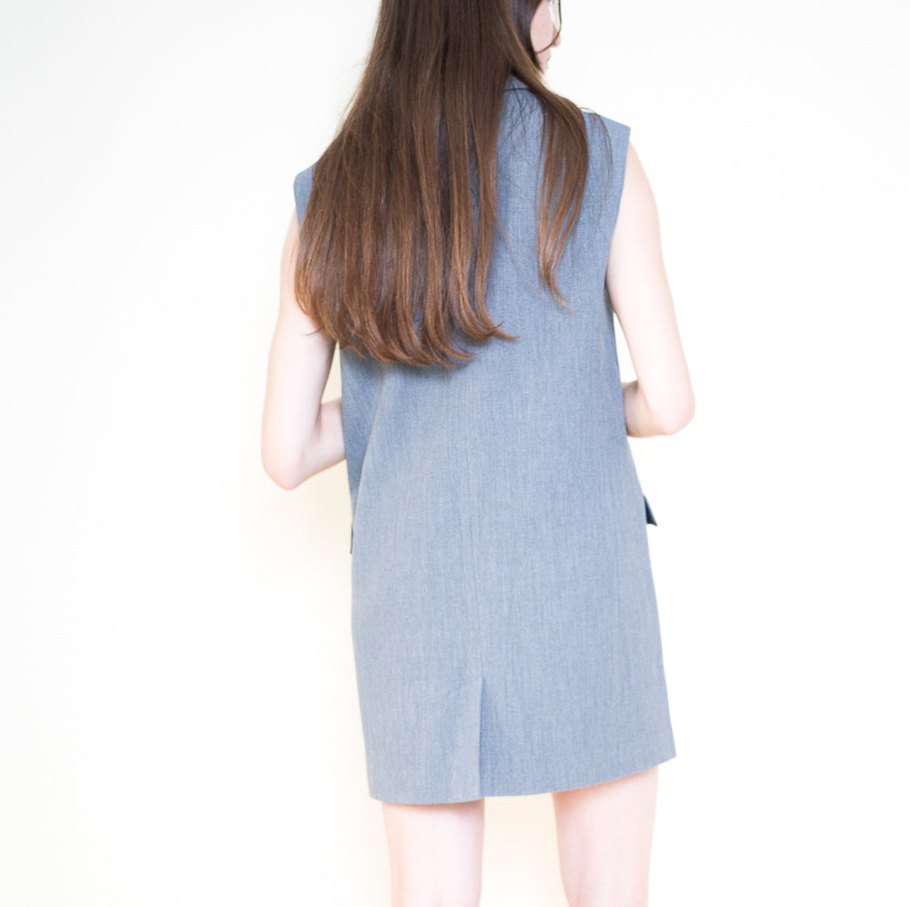 Parisienne Et Alors Robe LAKANAL Gris