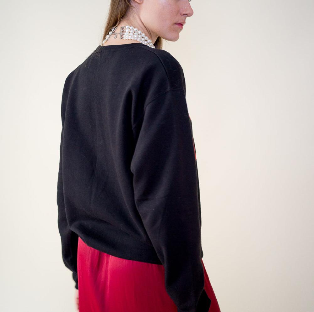 Parisienne Et Alors Sweat BOURBON Noir / Black