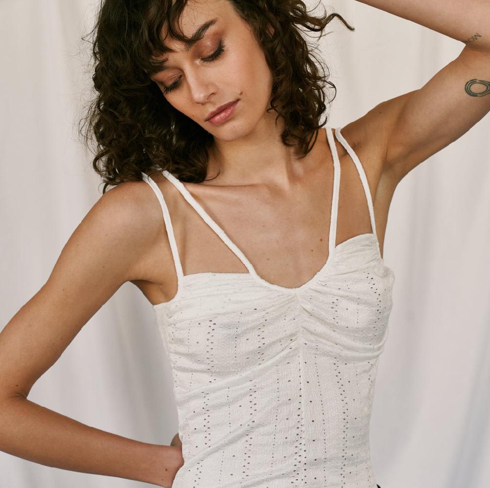 parisienne et alors Top bretelles DEJEAN