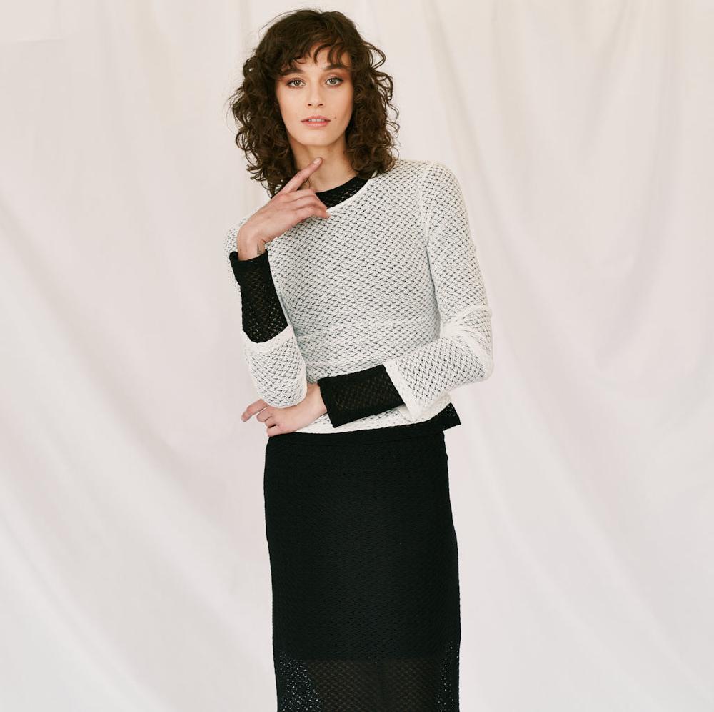 parisienne et alors top en résille DANTON