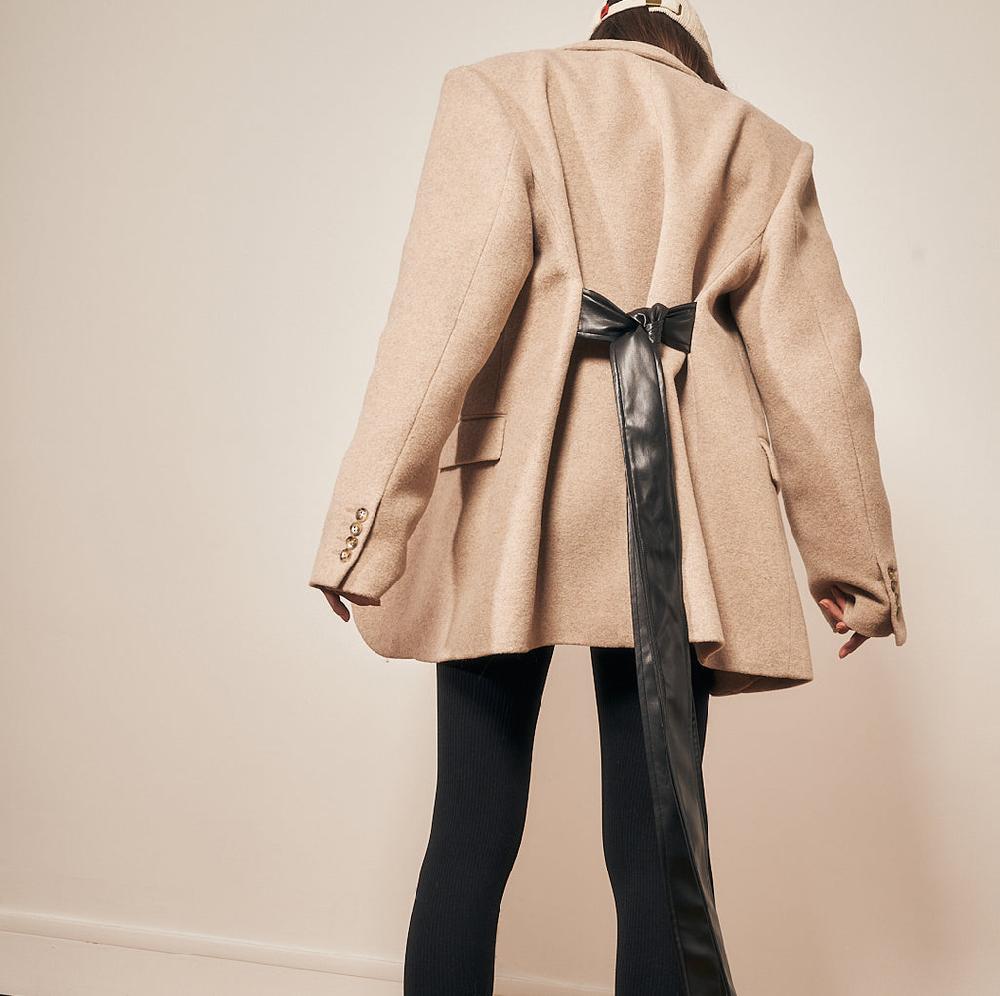 Parisienne Et Alors Veste Ceinturée MILLE