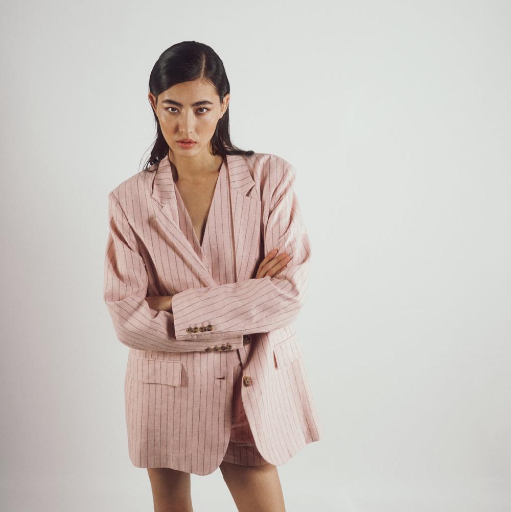 parisienne et alors Veste GASSENDI rose