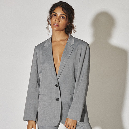 parisienne et alors Veste JAUCOURT Gris