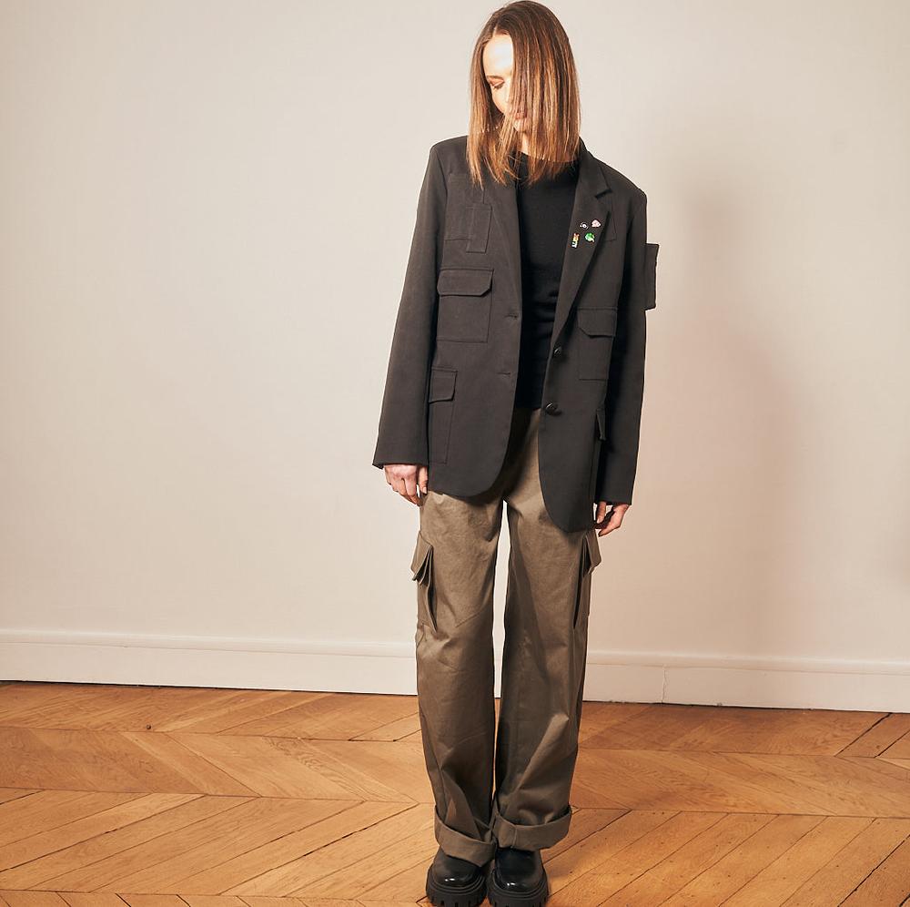 parisienne et alors Veste multi-poches CLOVIS