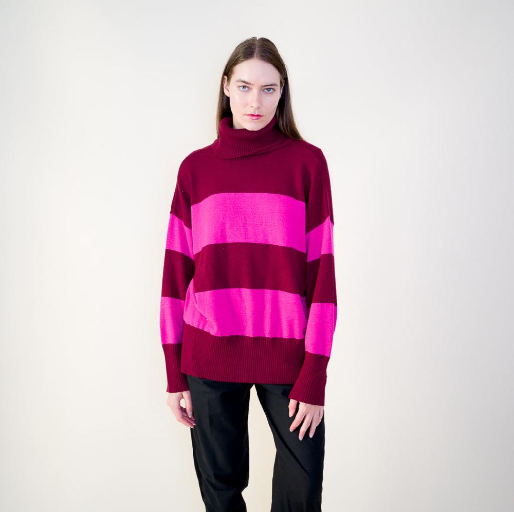 Parisienne Et Alors Pull LOMBARDS Bordeaux / Burgundy