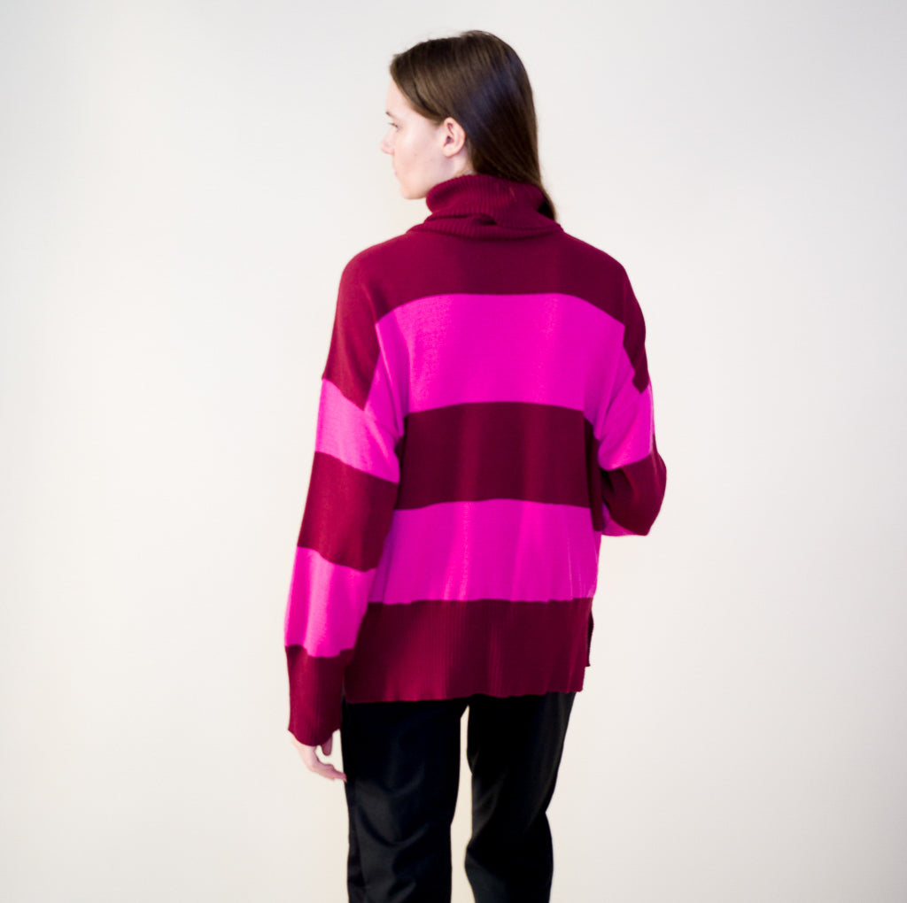 Parisienne Et Alors Pull LOMBARDS Bordeaux / Burgundy