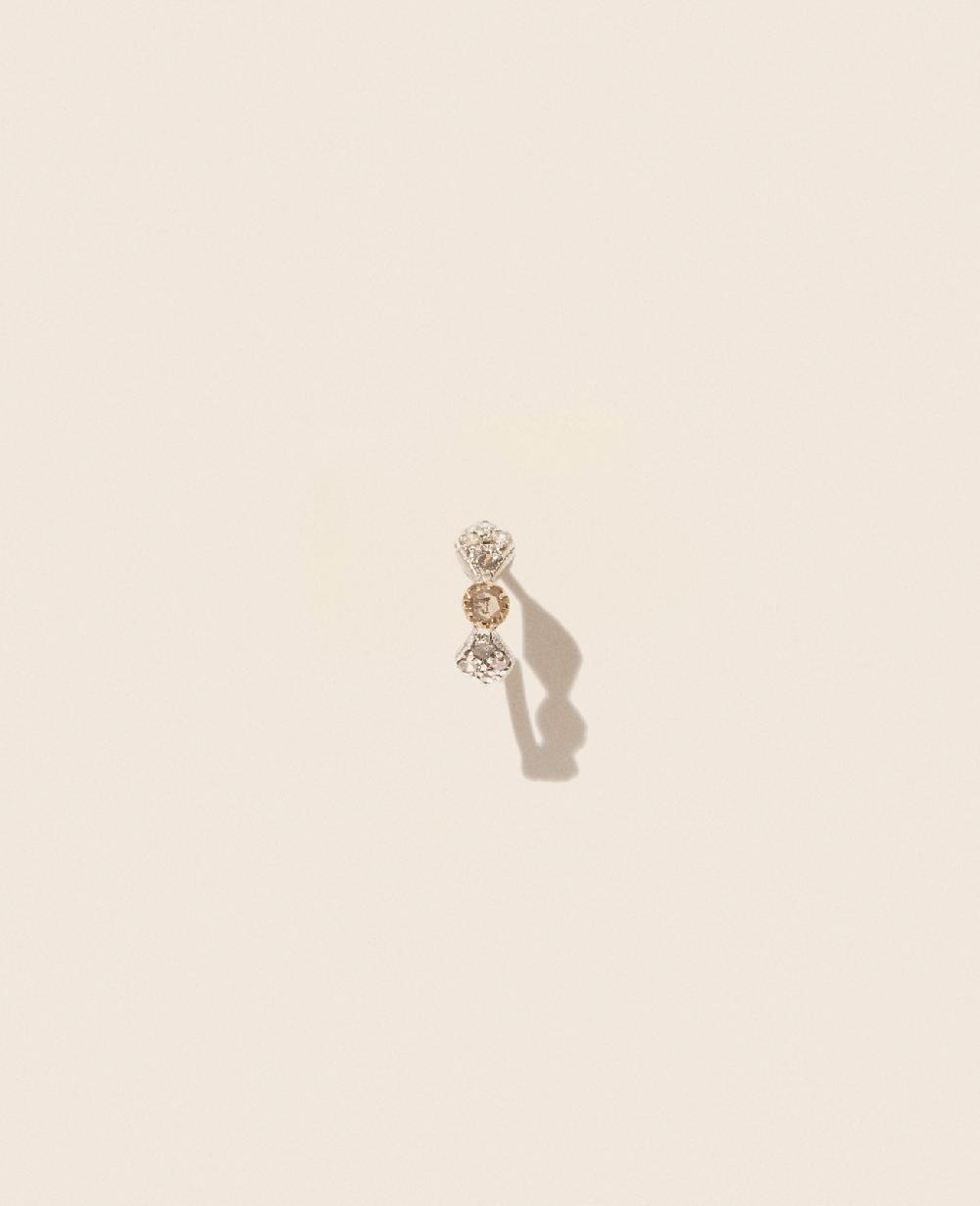 Pascale Monvoisin Boucle D'oreille ADELE N°1 DIAMANT