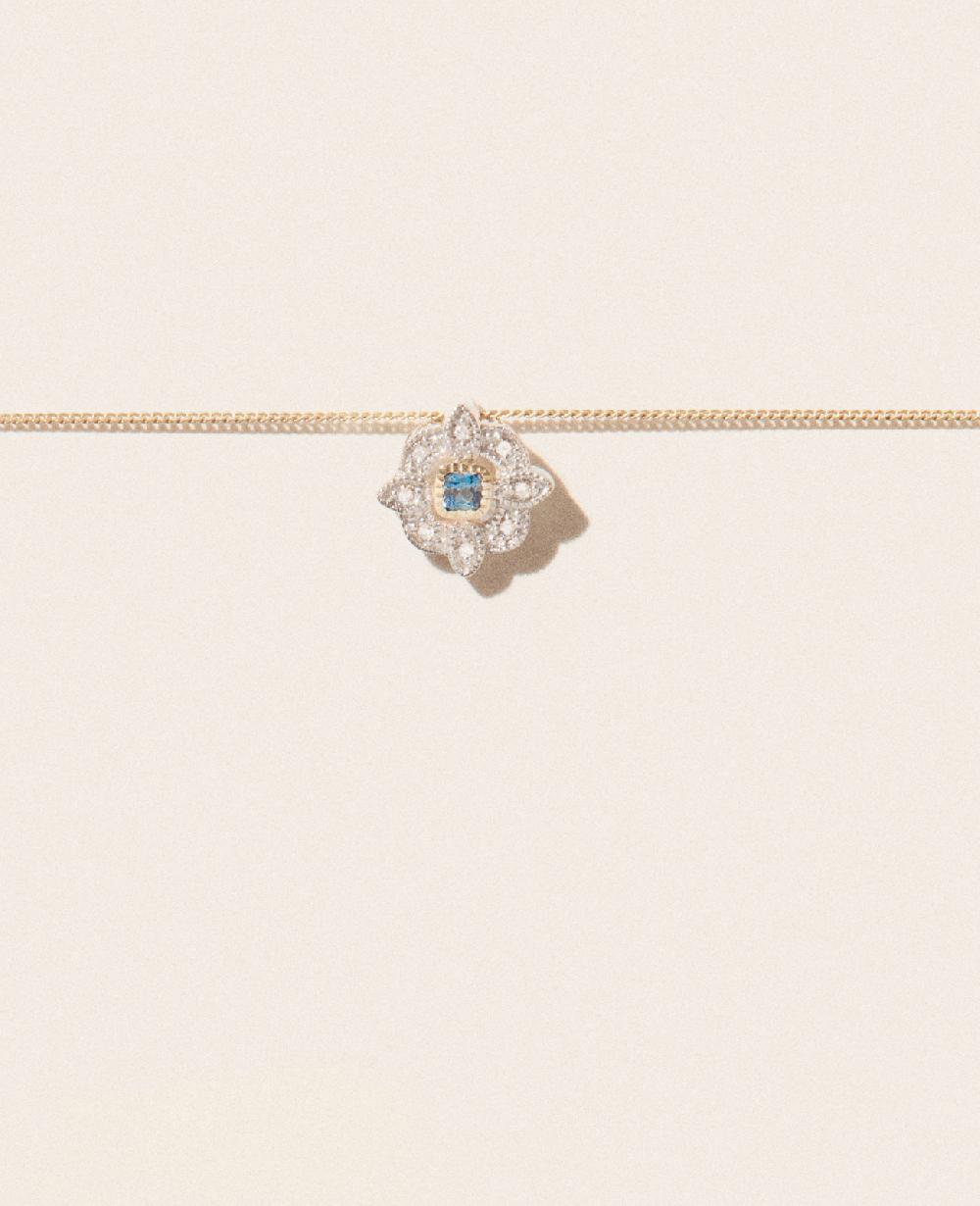 pascale monvoisin Collier BETTINA LONDON BLUE TOPAZ