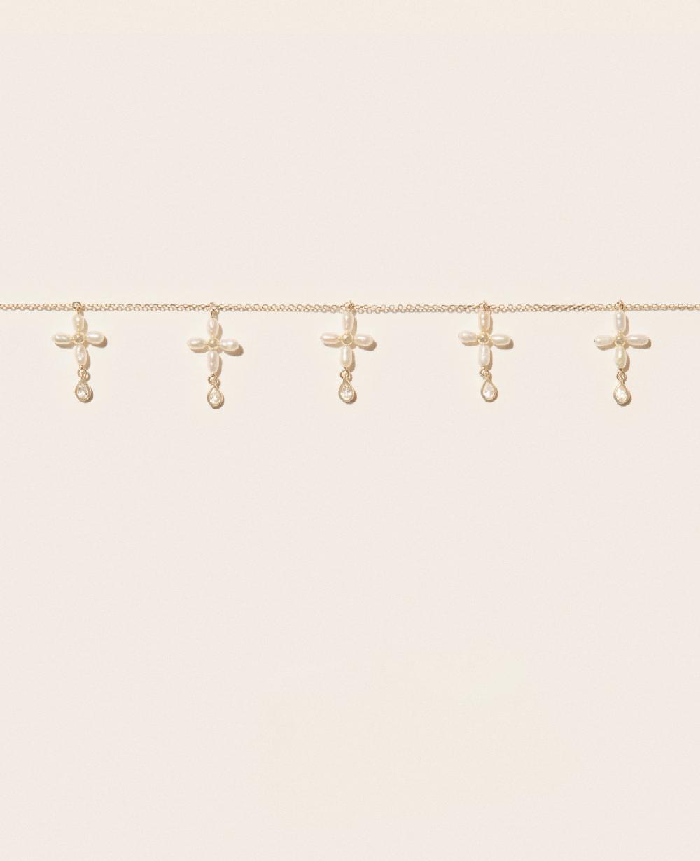 pascale monvoisin Collier PALERME MULTI WHITE PEARL