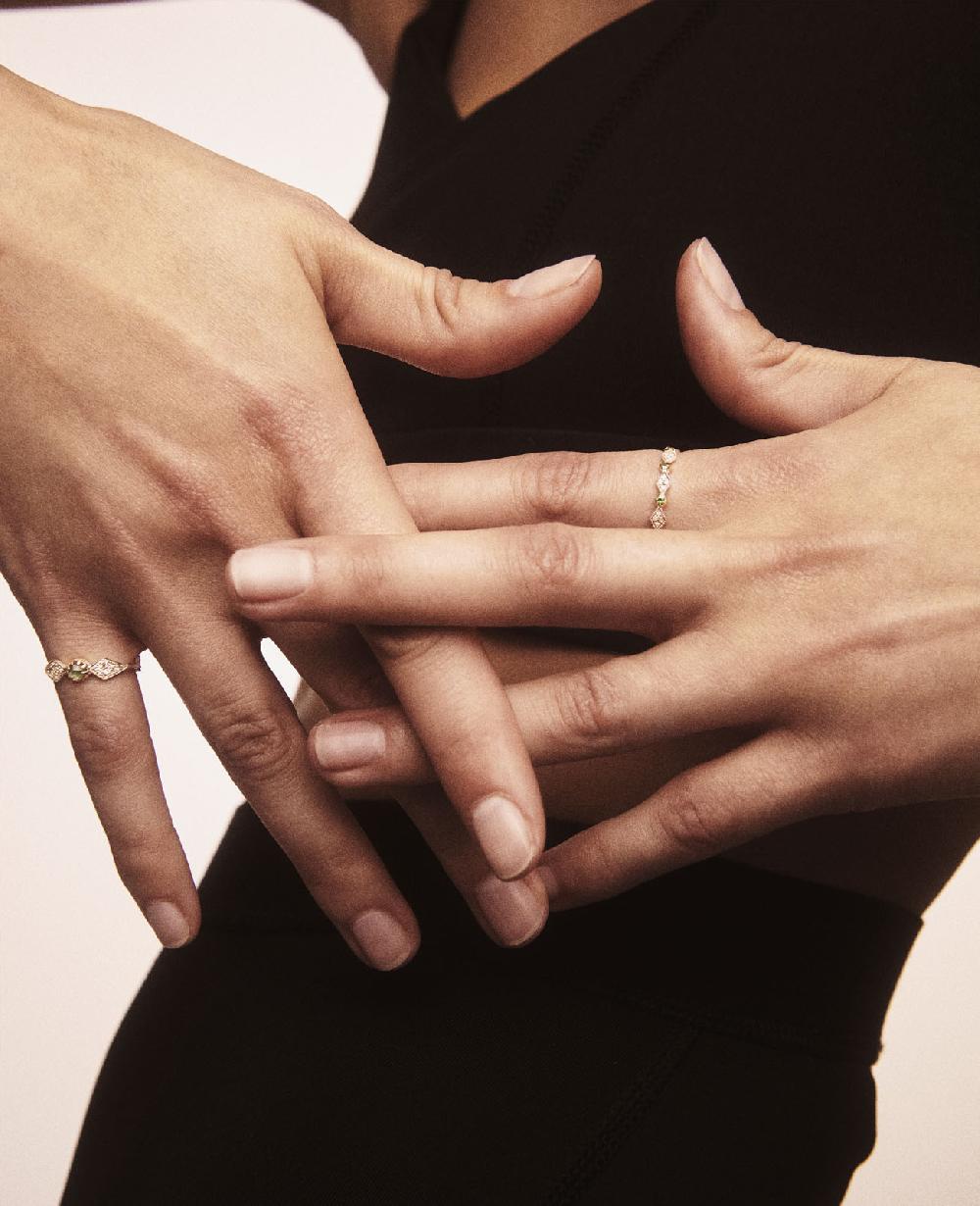 Pascale Monvoisin Bague ADELE N°1 EMERAUDE