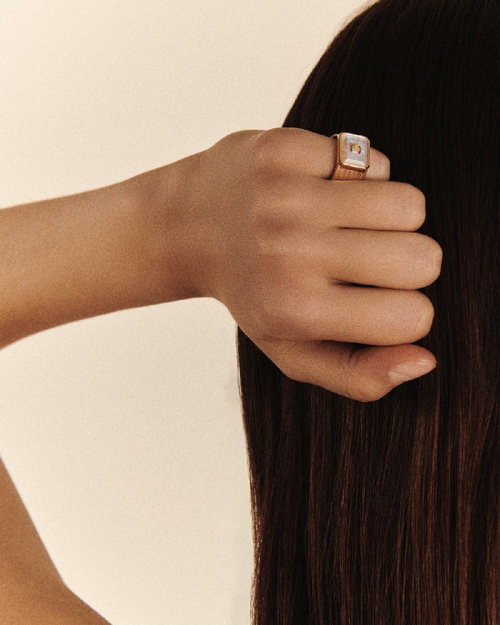 Pascale Monvoisin Bague ANTON N°2 PIERRE DE LUNE