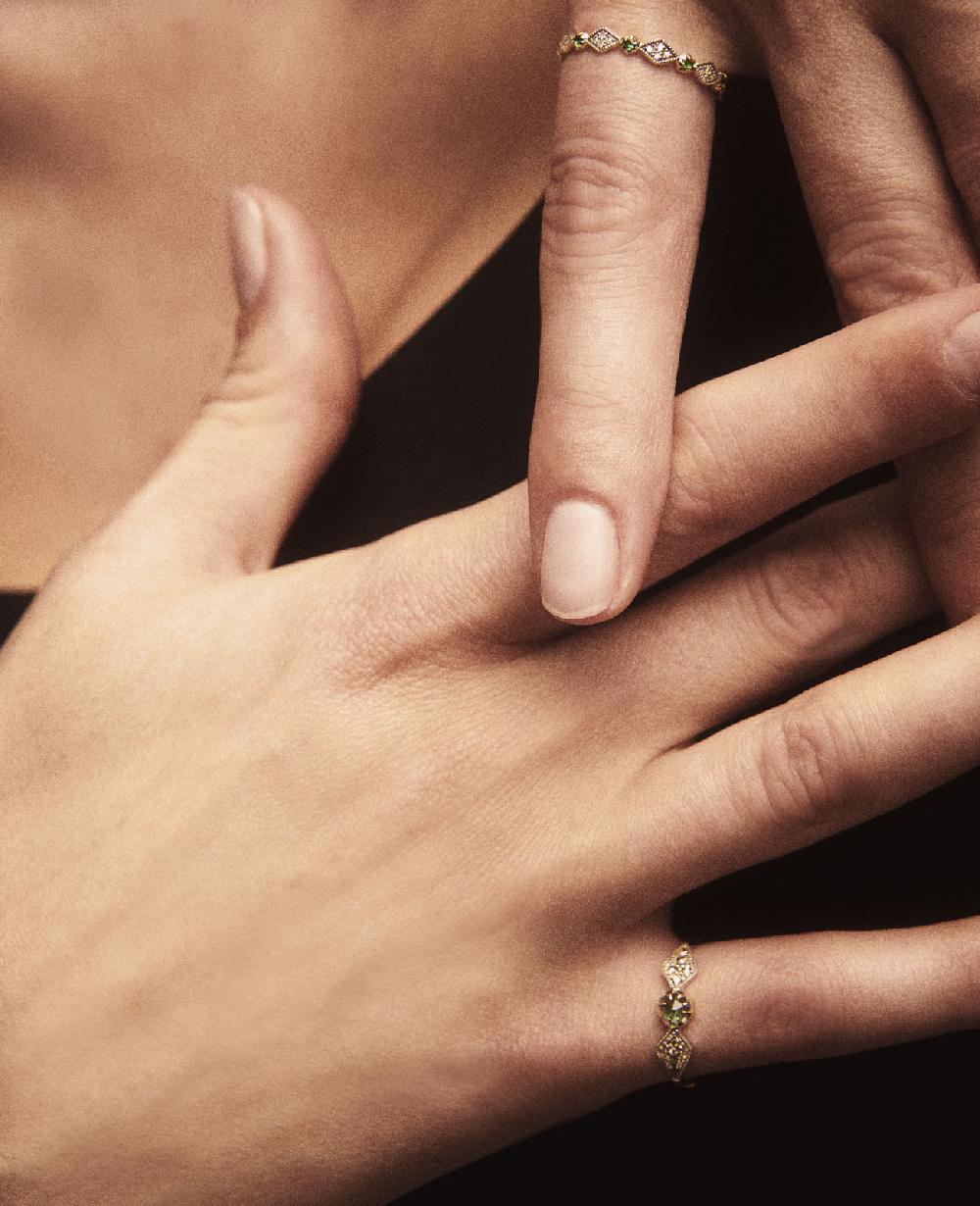 Pascale Monvoisin Bague AVA N°1 EMERAUDE