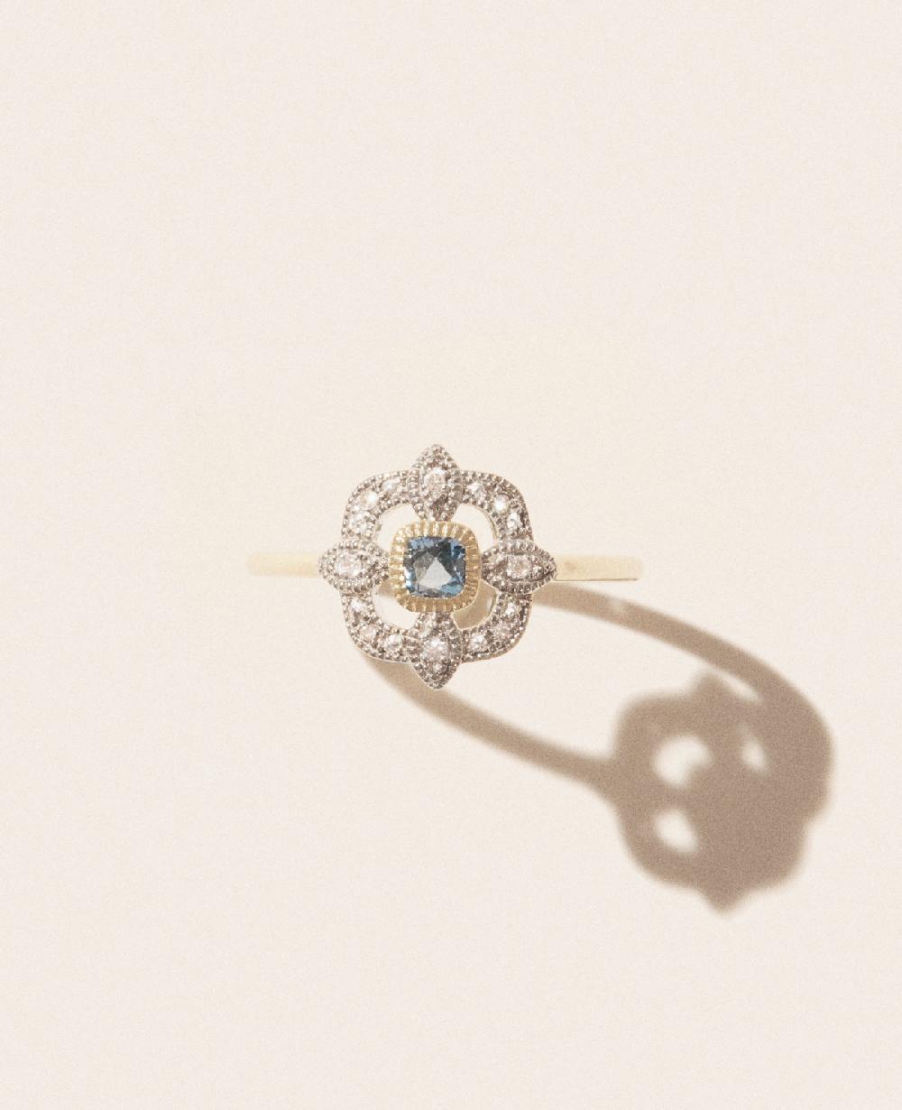 pascale monvoisin Bague BETTINA LONDON BLUE TOPAZ