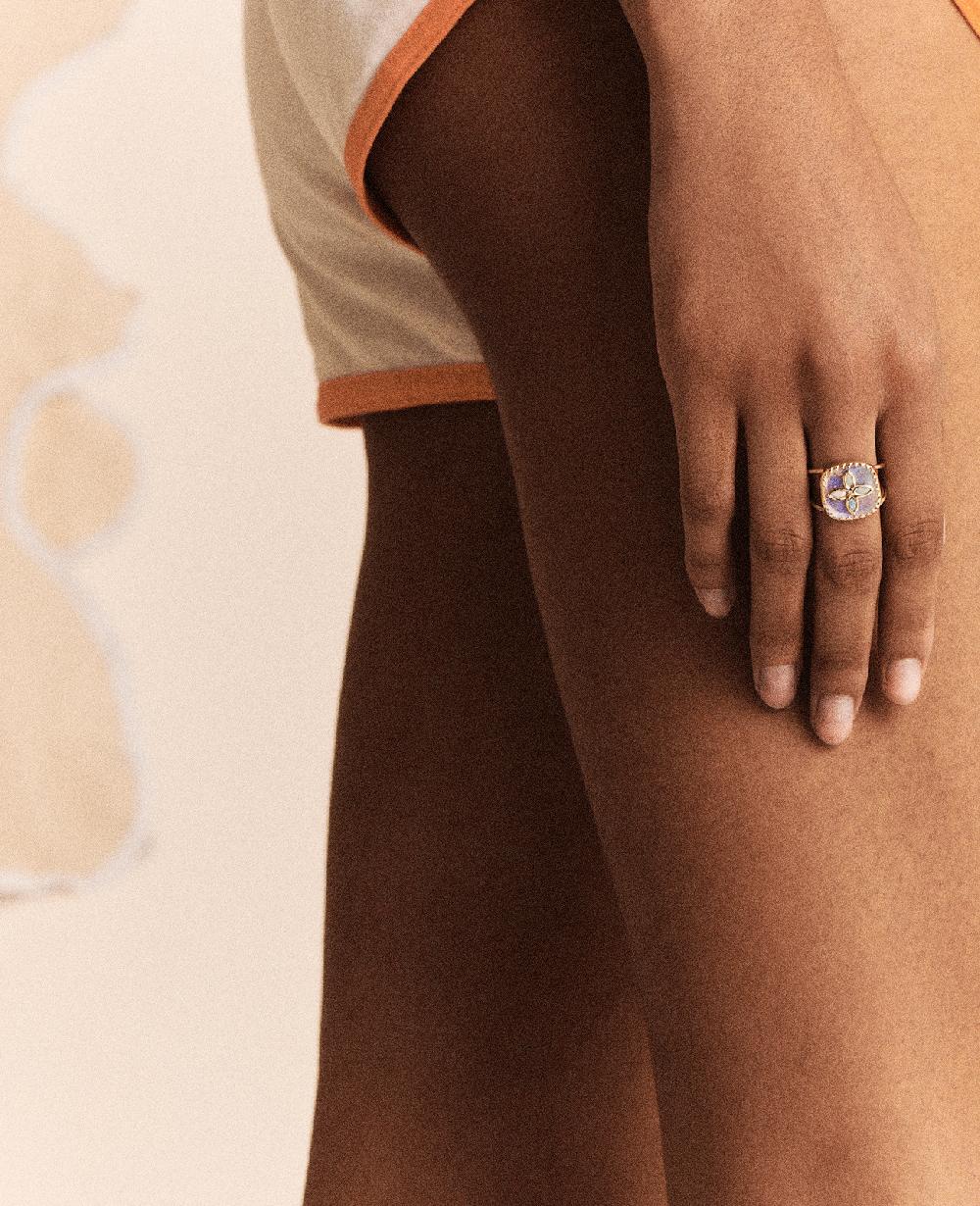 Pascale Monvoisin Bague BOWIE N°2 PIERRE DE LUNE