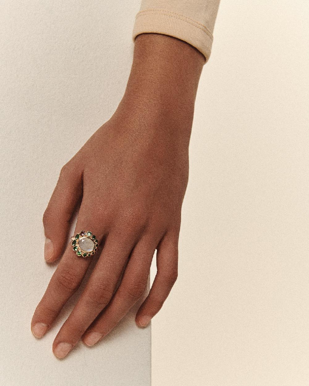 Pascale Monvoisin Bague JASMINE TSAVORITE