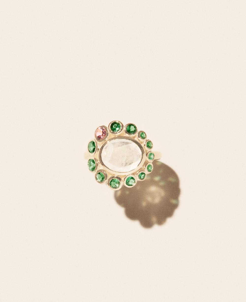 pascale monvoisin Bague JASMINE TSAVORITE