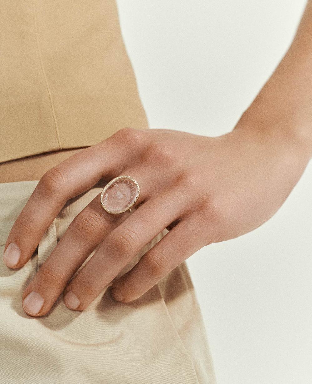 Pascale Monvoisin Bague L'AMOUR CRISTAL