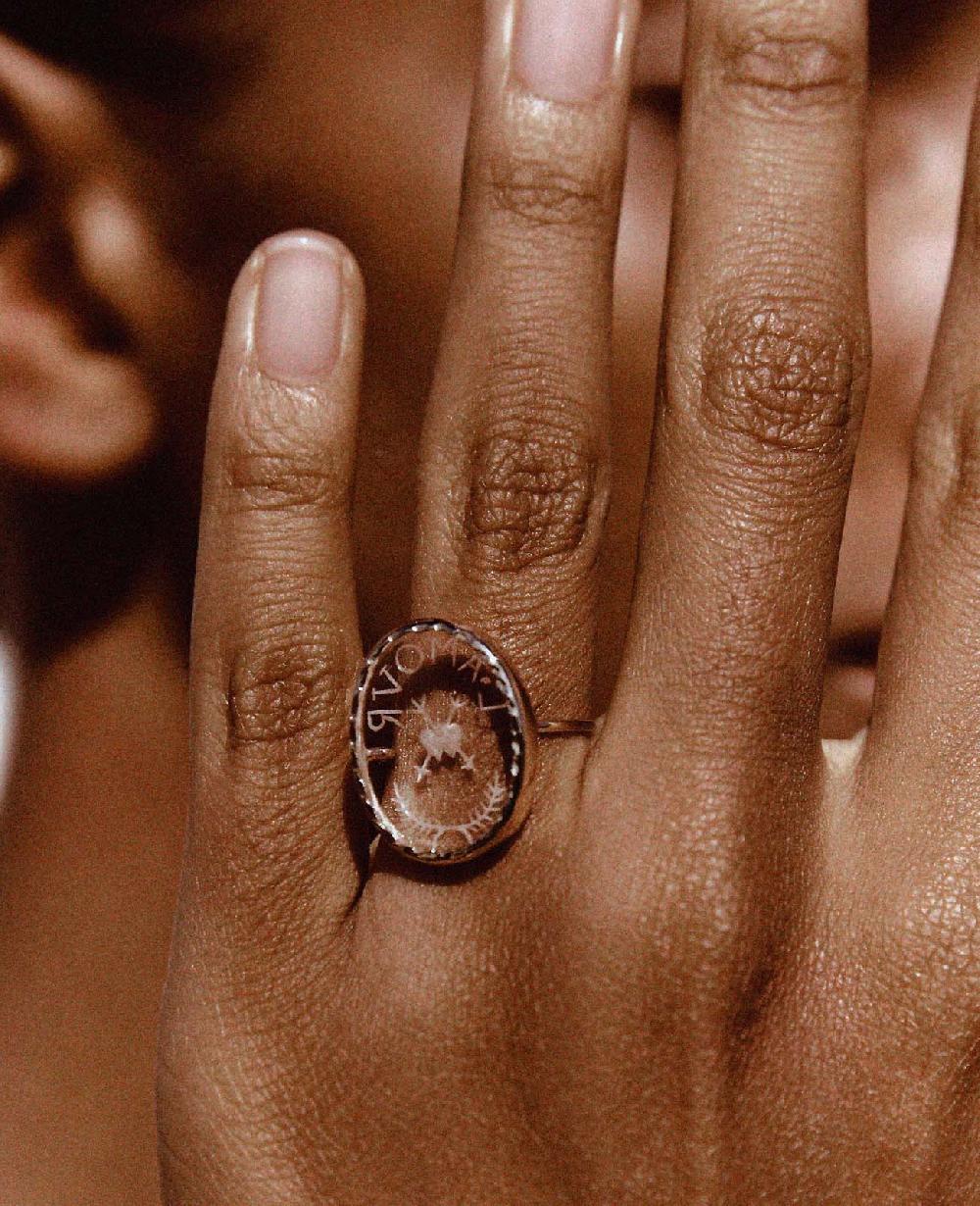 Pascale Monvoisin Bague L'AMOUR CRISTAL