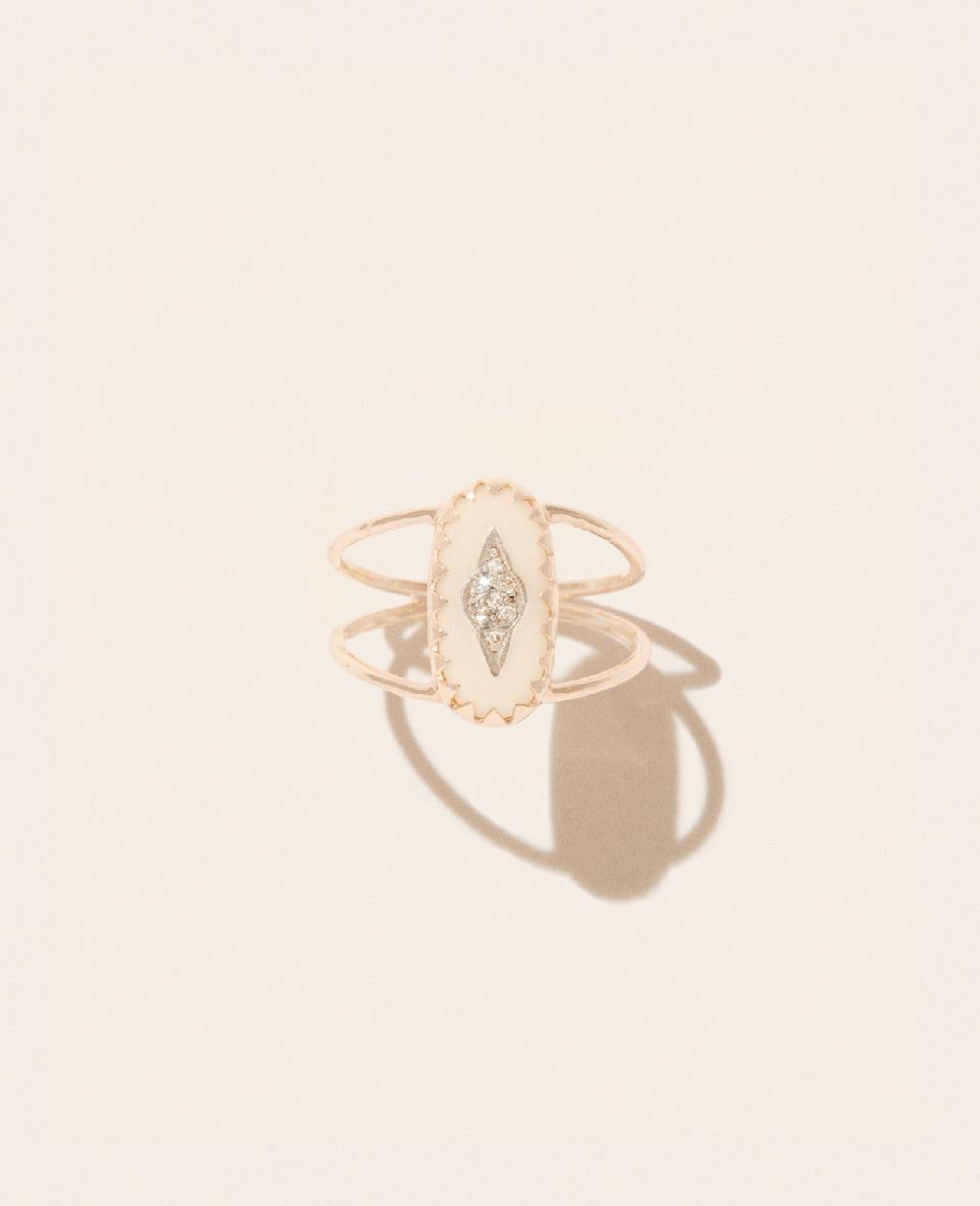 Pascale Monvoisin Bague MAHE BLANC