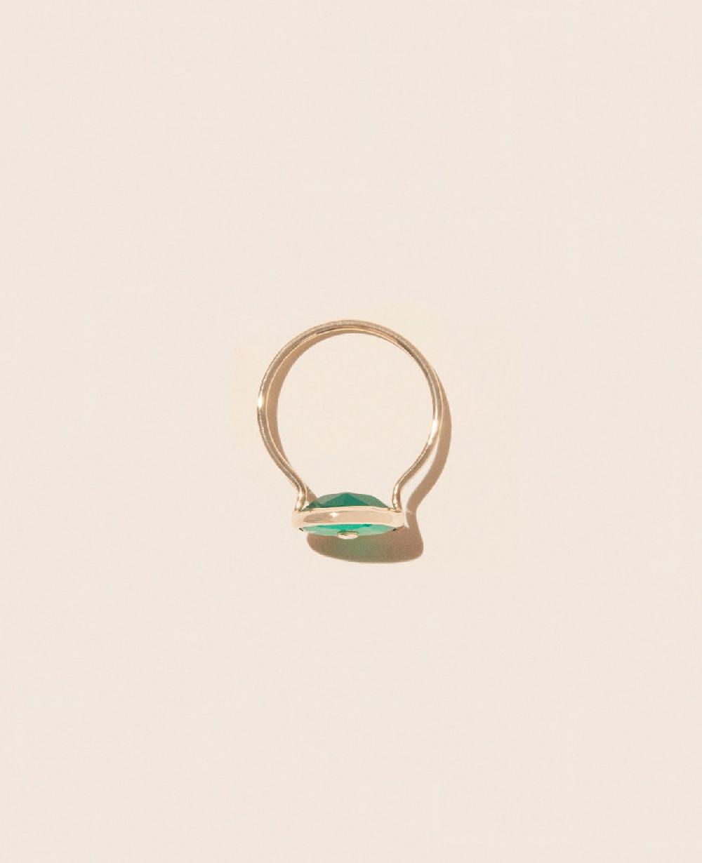 Pascale Monvoisin Bague ORSO ONYX VERT