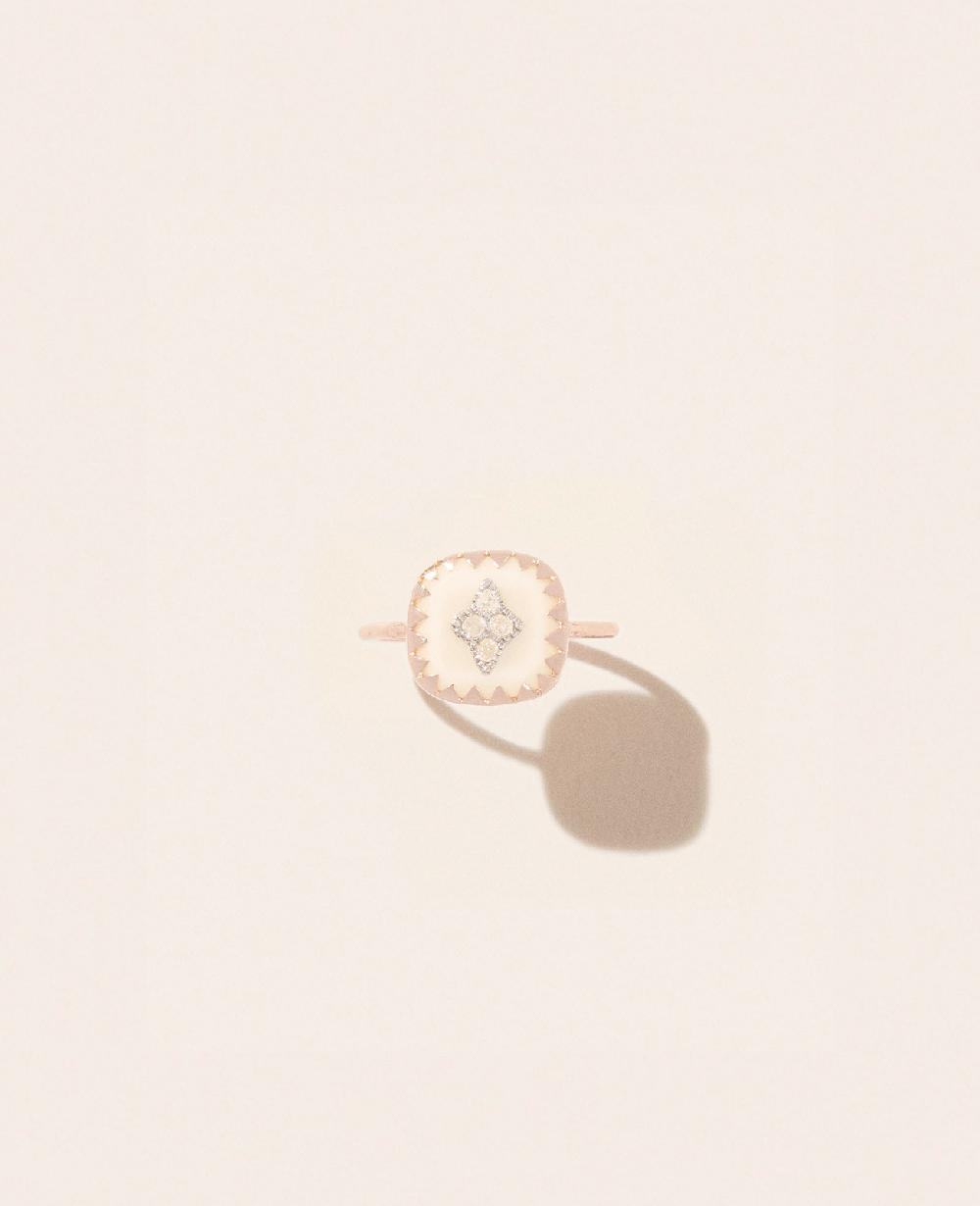 Pascale Monvoisin Bague PIERROT BLANC