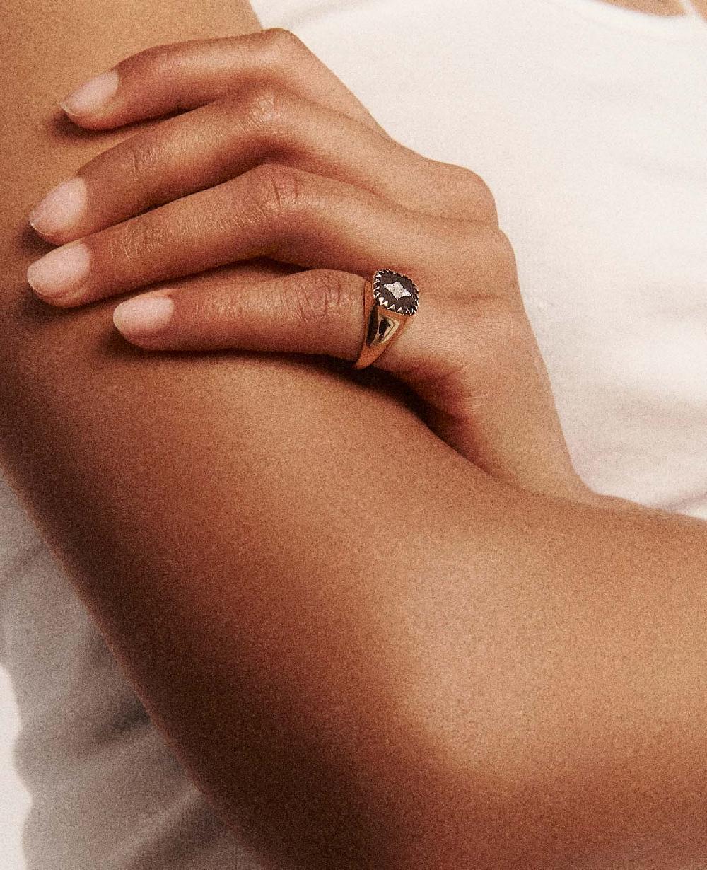 Pascale Monvoisin Bague PIERROT NOIR