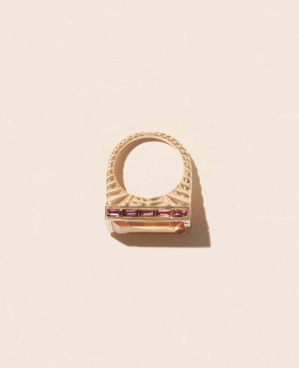 Pascale Monvoisin Bague POPPY CITRINE