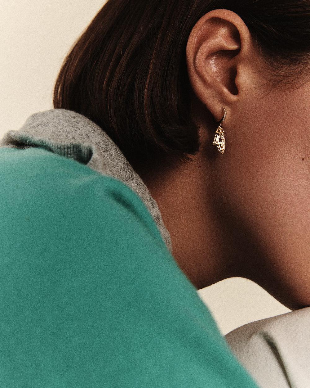 Pascale Monvoisin Boucle D'oreille PALERME HAND