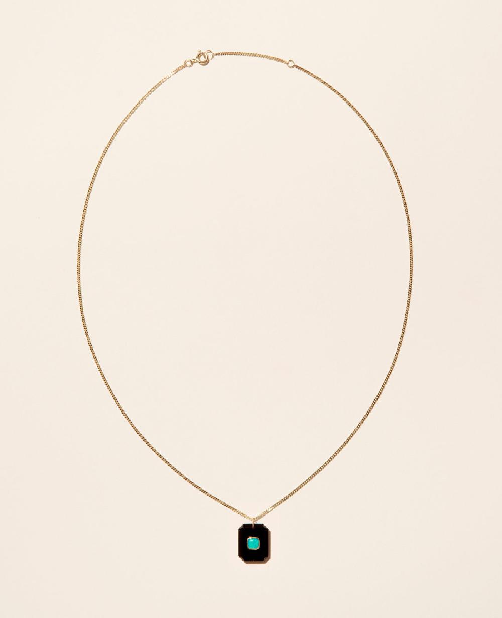 Pascale Monvoisin Collier ANTON N°2 ONYX NOIR