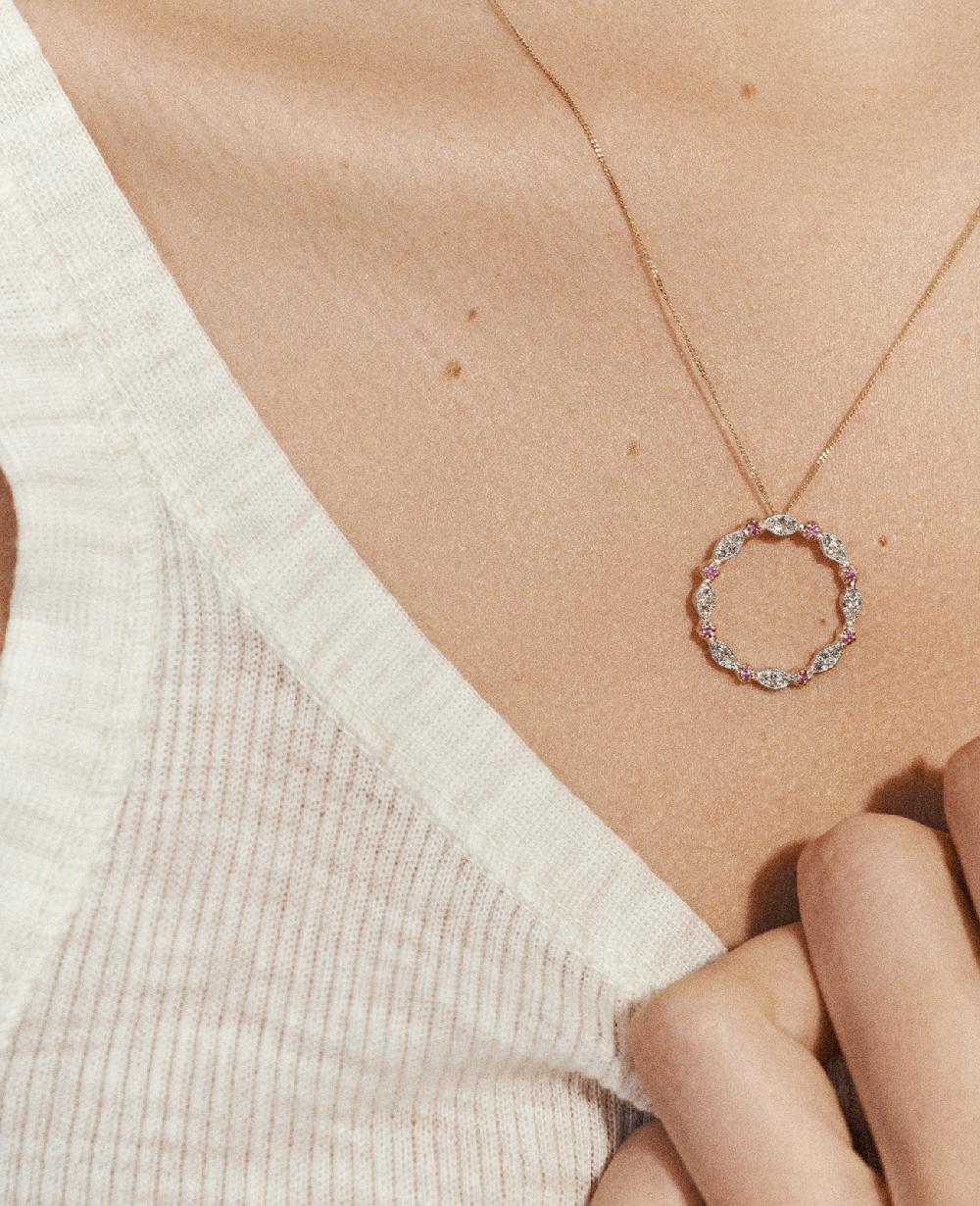 Pascale Monvoisin Collier AVA EMERAUDE
