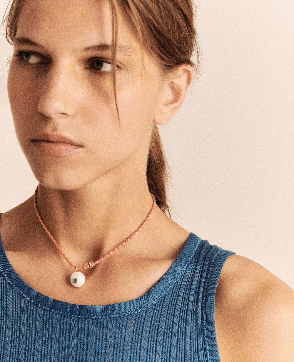Pascale Monvoisin Collier EDDIE TOPAZE