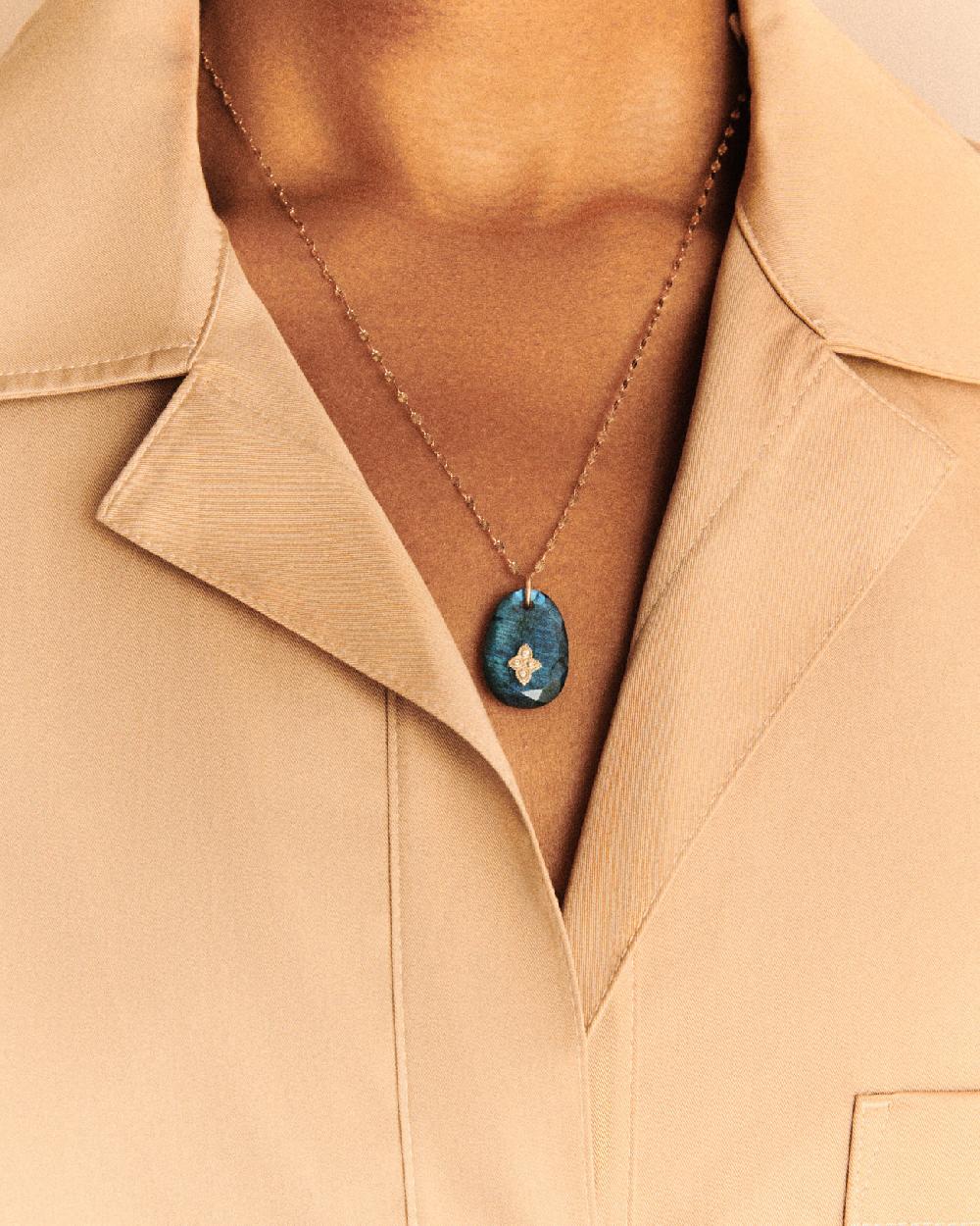 Pascale Monvoisin Collier GAIA N°1 LABRADORITE
