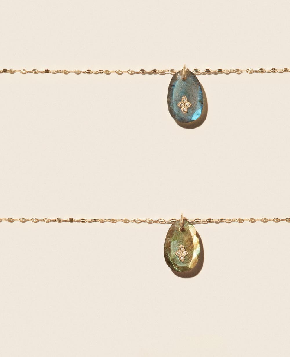 Pascale Monvoisin Collier GAIA N°1 LABRADORITE