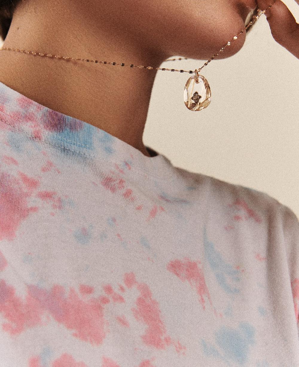 Pascale Monvoisin Collier GAIA N°1 QUARTZ RUTILE