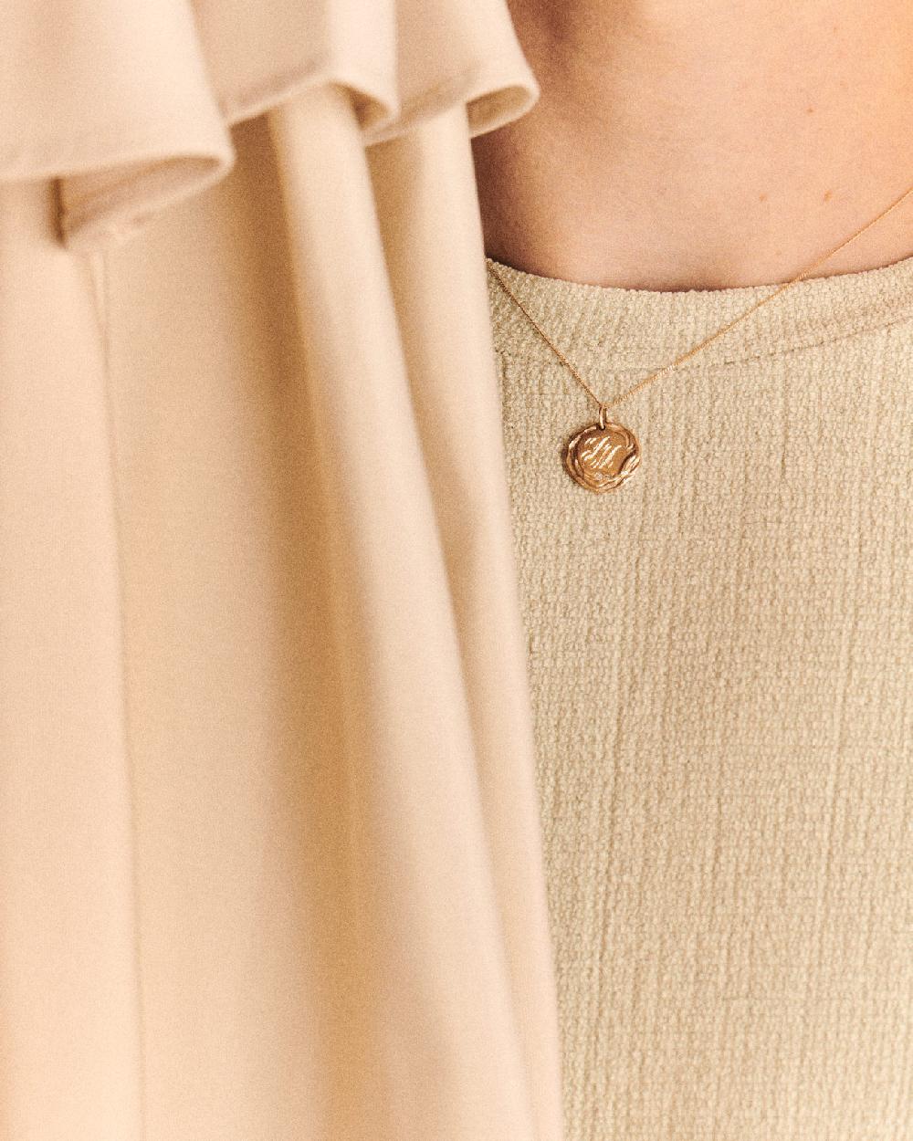 Pascale Monvoisin Collier INITIALE N°5