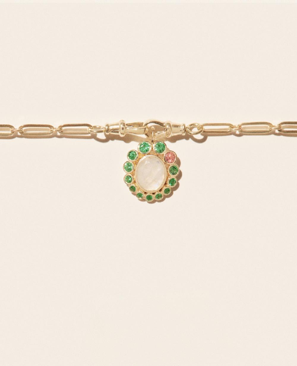 pascale monvoisin Collier JASMINE TSAVORITE