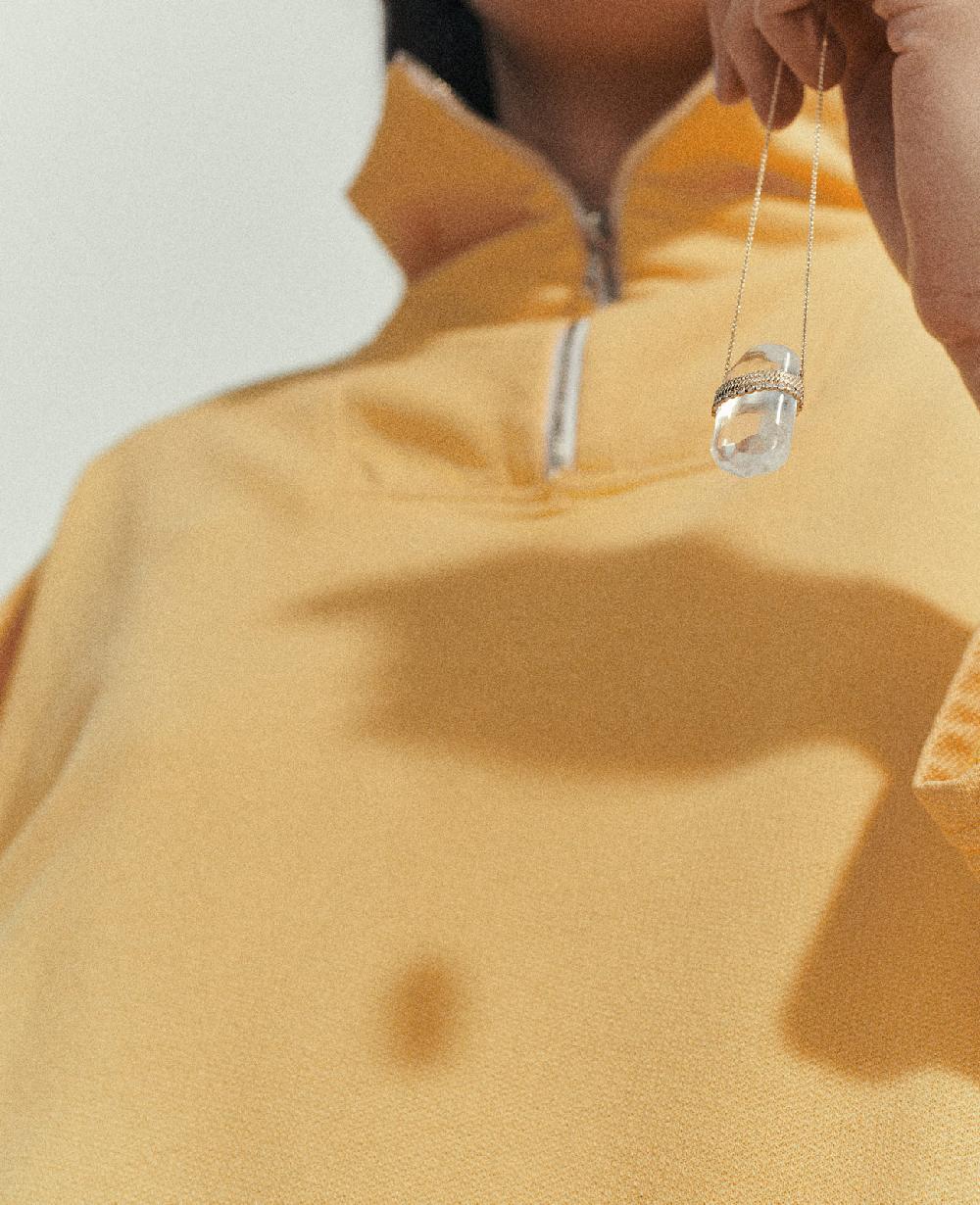 Pascale Monvoisin Collier JIL CRISTAL